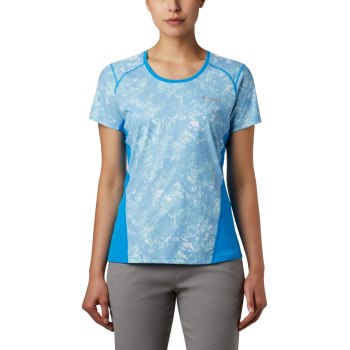 Columbia Ženske Majice - Solar Chill 2.0 Short Sleeve Plave | VBJO-27968